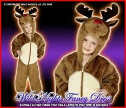 Smiffys Christmas Nativity Reindeer Costume