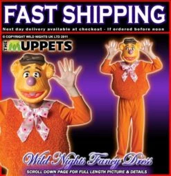 Disney Deluxe Muppets Fozzy Bear Costume