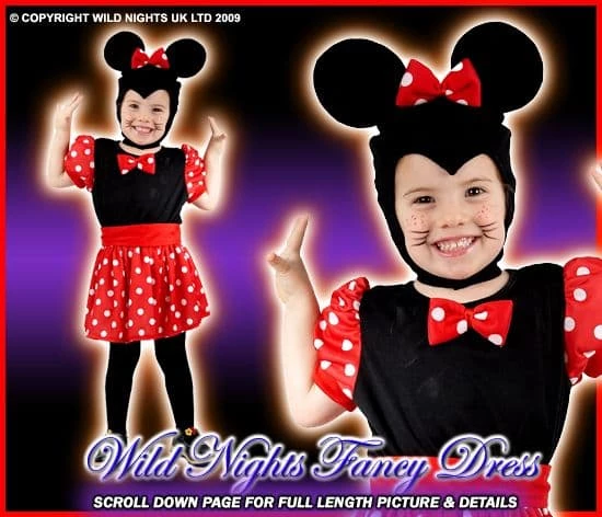 Henbrandt FANCY DRESS COSTUME GIRLS MISSY MOUSE TODDLER AGE 2-3 1 Henbrandt FANCY DRESS COSTUME GIRLS MISSY MOUSE TODDLER AGE 2-3