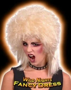 Smiffys FANCY DRESS WIG # 80's ROCKER STYLE BLONDE