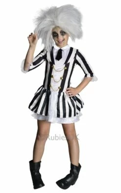 Girls Miss Beetlejuice Costume
