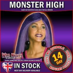 Girls Monster High Spectra Vondergeist Wig