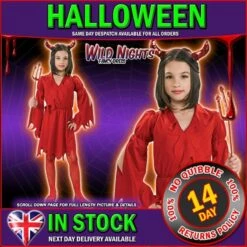 Halloween Devil Girl Costume