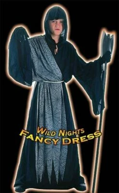 HALLOWEEN FANCY DRESS FUN BOYS HOODED HORROR