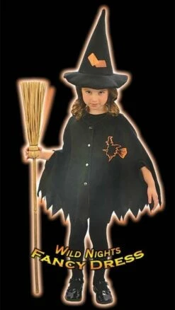 HALLOWEEN FANCY DRESS FUN LITTLE WITCH TODDLER AGE 2-3