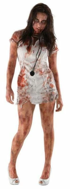 HALLOWEEN FANCY DRESS ~ WALKING DEAD NURSE