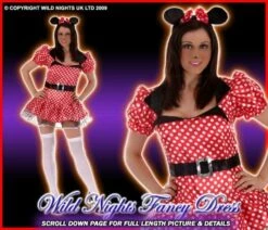 Henbrandt Ladies Missy Mouse Costume