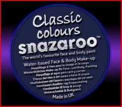 SNAZAROO 50 FACE PAINT 18ML POT DARK BLUE