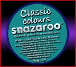 SNAZAROO 50 FACE PAINT 18ML POT SEA BLUE