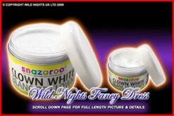 SNAZAROO FACE PAINT CLOWN WHITE 250ML