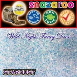 SNAZAROO FACE PAINT GLITTER GEL STAR DUST 12ML TUB
