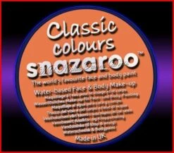 SNAZAROO PROFESSIONAL FACE PAINT 30ML TUB APRICOT