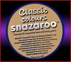 SNAZAROO PROFESSIONAL FACE PAINT 30ML TUB BARELY BEIGE