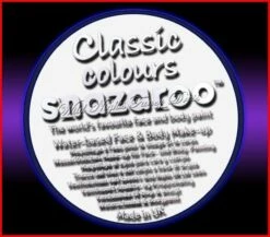 SNAZAROO PROFESSIONAL FACE PAINT 75ML POT WHITE