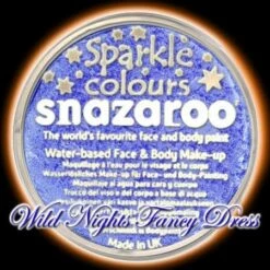 SNAZAROO PROFESSIONAL FACE PAINT SPARKLE BLUE 18ML