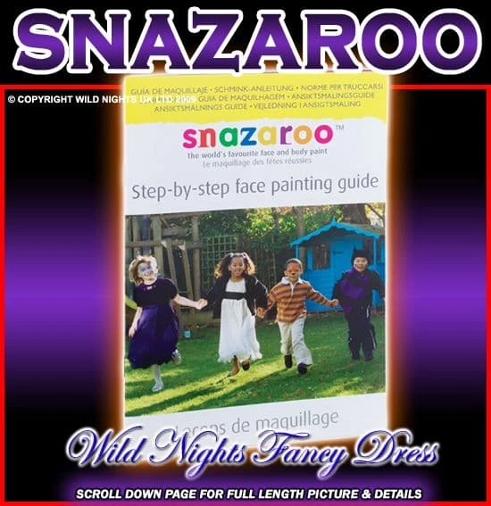 SNAZAROO STEP BY STEP GUIDE FACE PAINTING BOOK 1 SNAZAROO STEP BY STEP GUIDE FACE PAINTING BOOK